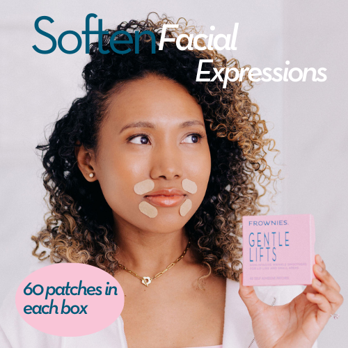 Soften facial expressions graphic for frownies gentle lifts - 60 patches in a box 